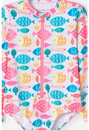 Vestido De Baño Del Littlemic Multicolor Para Niña 2T A 5T 5T