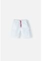 Bermuda LittleMic Con Resorte Blanca Para  Niño 2T de LittleMic