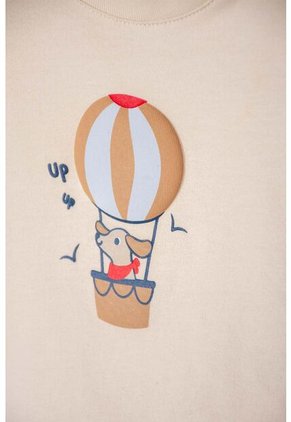 Conjunto LittleMic Café Y Taupe De Pantalón Largo Para Bebé Niño 6-9