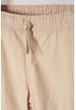 Jogger De Littlemic Con Cordón Caqui Para Niña 2T A 5T 4T de LittleMic