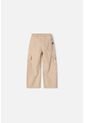 Jogger De Littlemic Con Cordón Caqui Para Niña 2T A 5T 4T de LittleMic