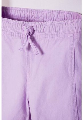 Jogger De Littlemic Con Cordón Lila Para Niña 2T A 5T 5T