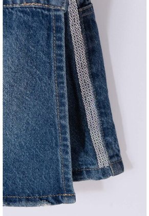 Falda De Littlemic Tono Medio Para Niña 2T A 5T 3T