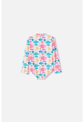 Vestido De Baño Del Littlemic Multicolor Para Niña 2T A 5T 2T