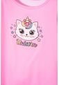 Camiseta De Littlemic Manga Corta Rosada Para Niña 2T A 5T 3T de LittleMic