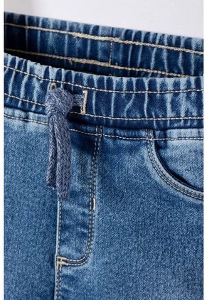 Jogger De Littlemic Con Cordón Azul Para Niño 2T A 5T 4T
