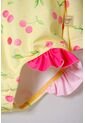Vestido De Baño De Littlemic Con Gorro Multicolor Para Bebé Niña 3-6 de LittleMic