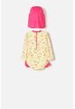 Vestido De Baño De Littlemic Con Gorro Multicolor Para Bebé Niña 3-6 de LittleMic