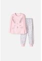 Pijama De Littlemic Pantalón Largo Multicolor Para Niña 2T A 6T 3T de LittleMic