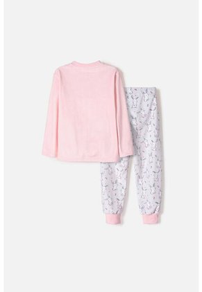 Pijama De Littlemic Pantalón Largo Multicolor Para Niña 2T A 6T 3T