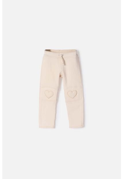 Jogger De Littlemic Con Cordón Almendra Para Niña 2T A 5T 3T