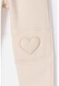 Jogger De Littlemic Con Cordón Almendra Para Niña 2T A 5T 3T de LittleMic