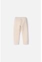 Jogger De Littlemic Con Cordón Almendra Para Niña 2T A 5T 3T de LittleMic