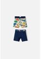 Pack X2 Boxer De Littlemic Multicolor Para Niño 2T A 6T 5T de LittleMic