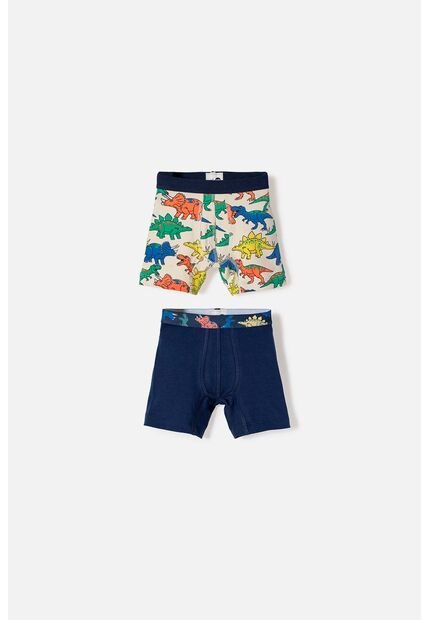 Pack X2 Boxer De Littlemic Multicolor Para Niño 2T A 6T 5T
