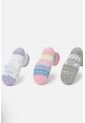 Medias X3 De LittleMic Multicolor Para Niña 4-6 de LittleMic