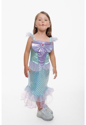 Disfraz Sirena De Littlemic Para Niña De 3T A 4T 3T