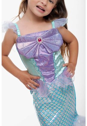 Disfraz Sirena De Littlemic Para Niña De 3T A 4T 3T
