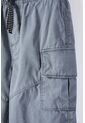 Bermuda De Littlemic Con Bolsillos Gris Para Niño 2T A 5T 4T de LittleMic