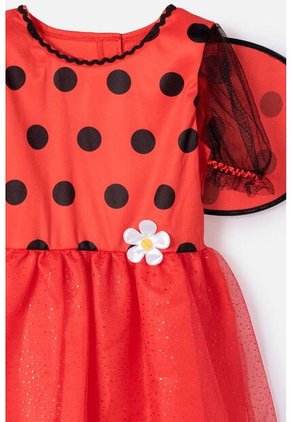 Disfraz Mariquita De Littlemic Para Niña De 3T A 4T. 3T