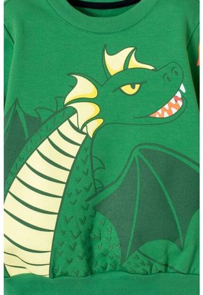 Buzo De LittleMic Cerrado Verde Para Nino 2T A 5T 2T