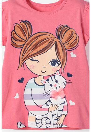 Conjunto De Littlemic Pantalón Largo Multicolor Para Niña 2T A 6T 3T