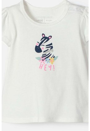 Conjunto De LittleMic X3 Piezas Marfil Y Rosado Para Bebé Niña 12-18