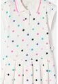 Vestido LittleMic Marfil Corto Para Niña 2T A 5T 3T de LittleMic