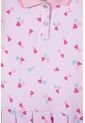 Vestido De Littlemic Manga Corta Rosado Para Niña 2T A 5T 2T de LittleMic