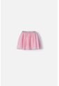 Falda De Littlemic Corta Rosada Para Niña 2T A 5T 5T de LittleMic