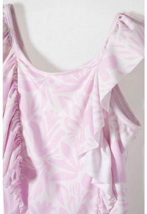 Vestido De Baño De Littlemic Rosado Para Niña 2T A 5T 5T
