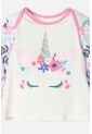 Pijama LittleMic Con Pantalón Largo Multicolor Para Bebé Niña 12-18 de LittleMic