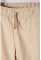Jogger De Littlemic Con Cordón Caqui Para Niña 2T A 5T 3T de LittleMic