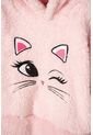 Buzo De Littlemic Con Capucha Rosado Para Niña 2T A 5T 5T de LittleMic