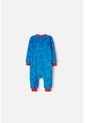 Pijama Mickey Mouse Mameluco Azul Para Bebé Niño 6-9 de LittleMic