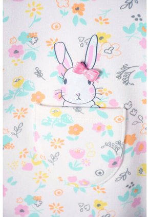 Vestido LittleMic Estampado Multicolor Para Niña De 2T A 5T 2T