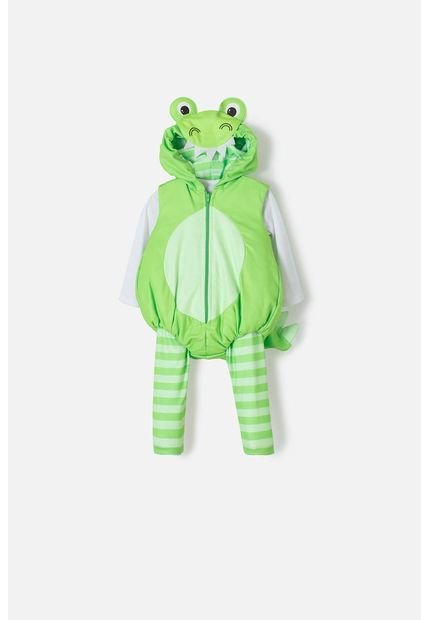 Conjunto LittleMic X3 Prendas Verde Para Bebé Niño 12-18