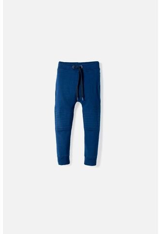 Jogger LittleMic Con Cordón Azul Para Niño De 2T A 5T 3T LittleMic