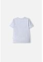 Camiseta LittleMic Gris Manga Corta Para Niño 2T A 5T 5T de LittleMic