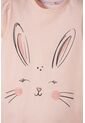 Pijama De Littlemic X3 Piezas Multicolor Para Niña 2T A 5T 4T de LittleMic
