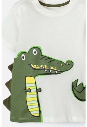 Conjunto LittleMic Verde Militar Para Niño 2t A 5t 4T