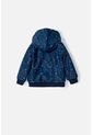 Chaqueta LittleMic Azul Con Capucha Para Bebé Niño 6-9 de LittleMic