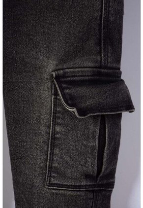 Jogger De Littlemic Con Bolsillos Negro Para Niño 2T A 5T 4T