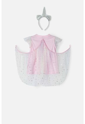 Camiseta Littlemic Multicolor Manga Corta Con Bolero Para Niña 2T A 5T 2T