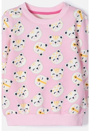 Conjunto De Littlemic Con Pantalón Largo Rosado Para Niña 2T A 6T 3T