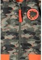 Chaqueta De LittleMic Con Cierre Y Chompa Verde Militar  Para Bebé Niño 9-12 de LittleMic