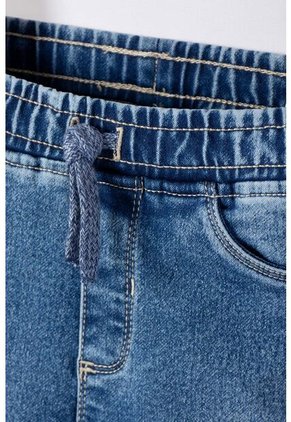 Jogger De Littlemic Con Cordón Azul Para Niño 2T A 5T 2T