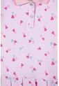 Vestido De Littlemic Manga Corta Rosado Para Niña 2T A 5T 2T de LittleMic