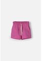 Short De LittleMic Con Cordón Rosado Para Niña 2T A 5T 2T de LittleMic