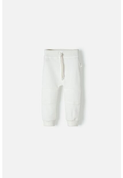 Jogger LittleMic Con Cordón Marfil Para Bebé Unisex 6-9